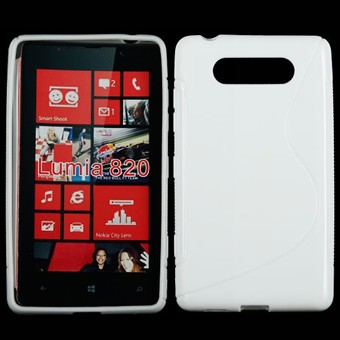 Cover fra S-Line til Lumia 820 (Hvid)