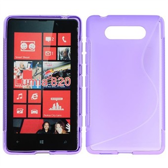 Cover fra S-Line til Lumia 820 (Lilla)