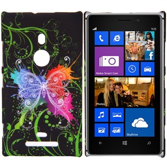 Design Cover til Lumia 925 - Colorful Butterfly